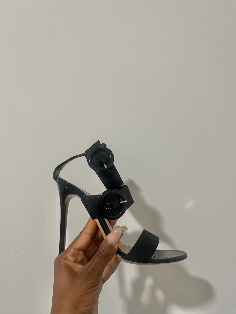 Gianvito Rossi Patent leather sandals